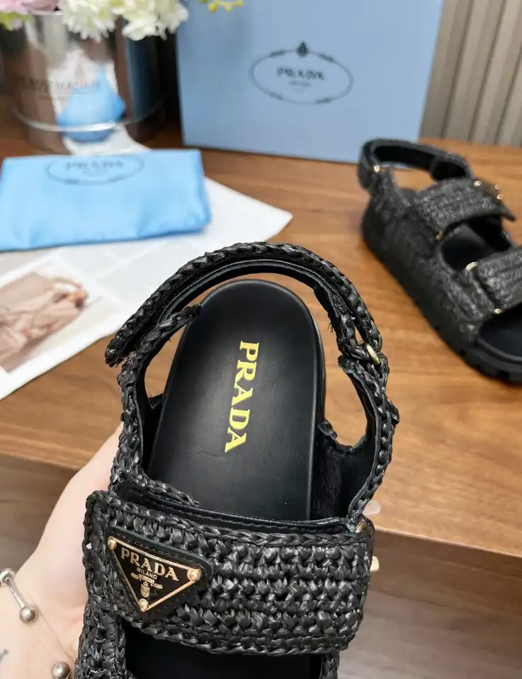 hype Prada Sandals