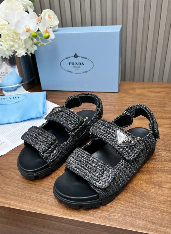 hype Prada Sandals