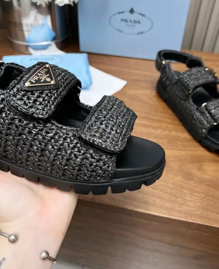 hype Prada Sandals