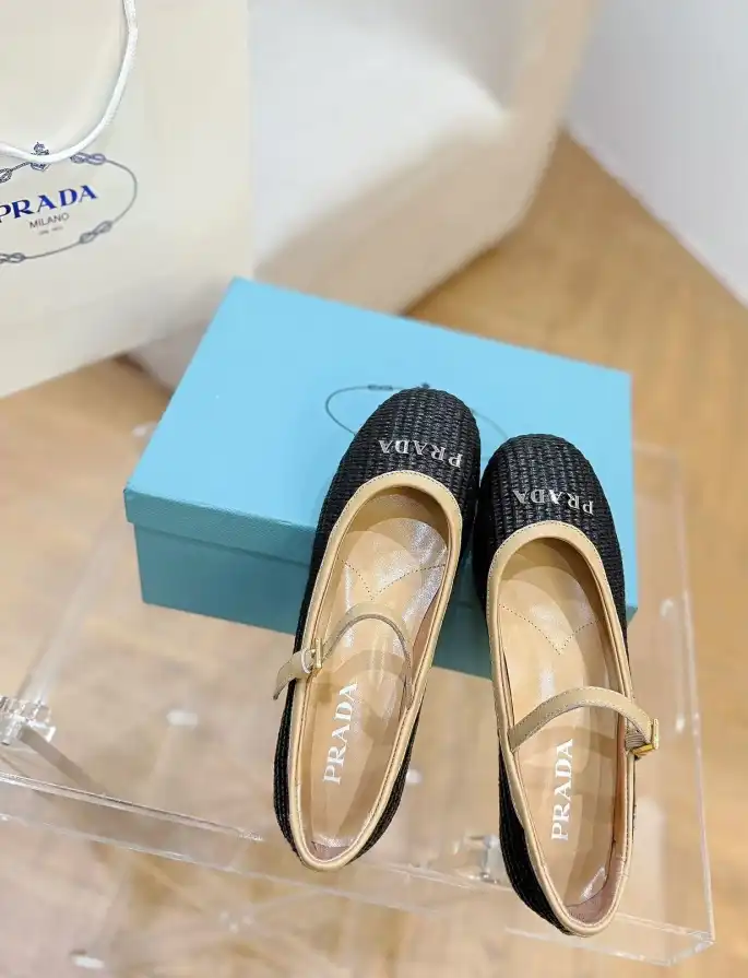 hype Prada flat shoes