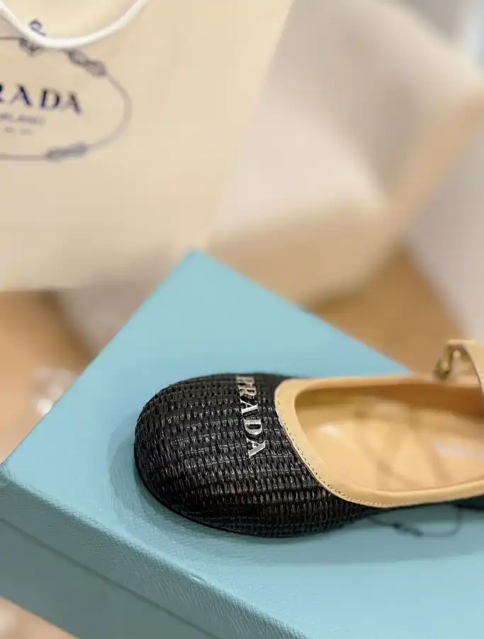 hype Prada flat shoes