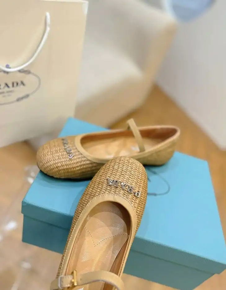 hype Prada flat shoes