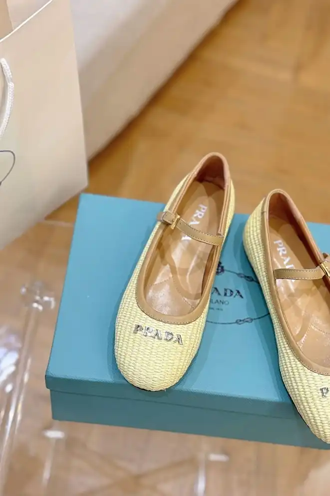 hype Prada flat shoes