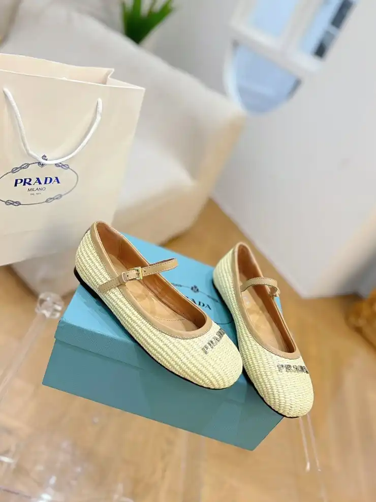 hype Prada flat shoes