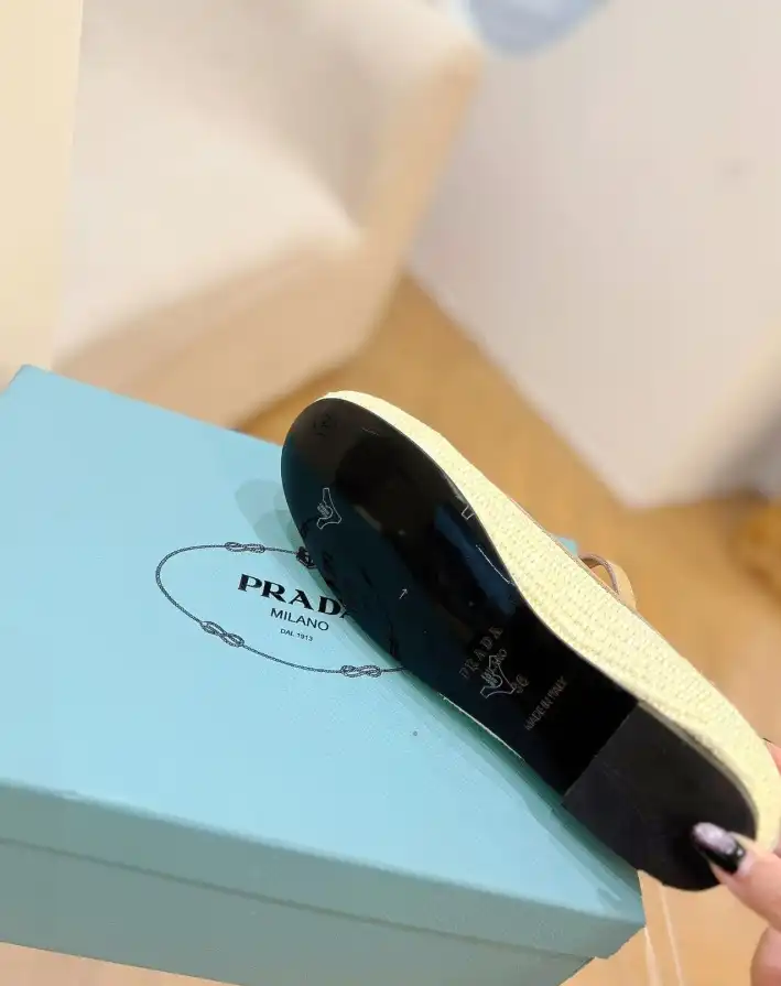 hype Prada flat shoes