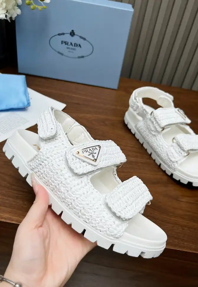 hype Prada Sandals