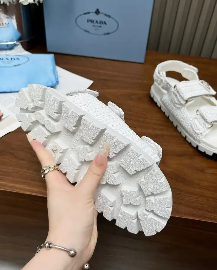 hype Prada Sandals