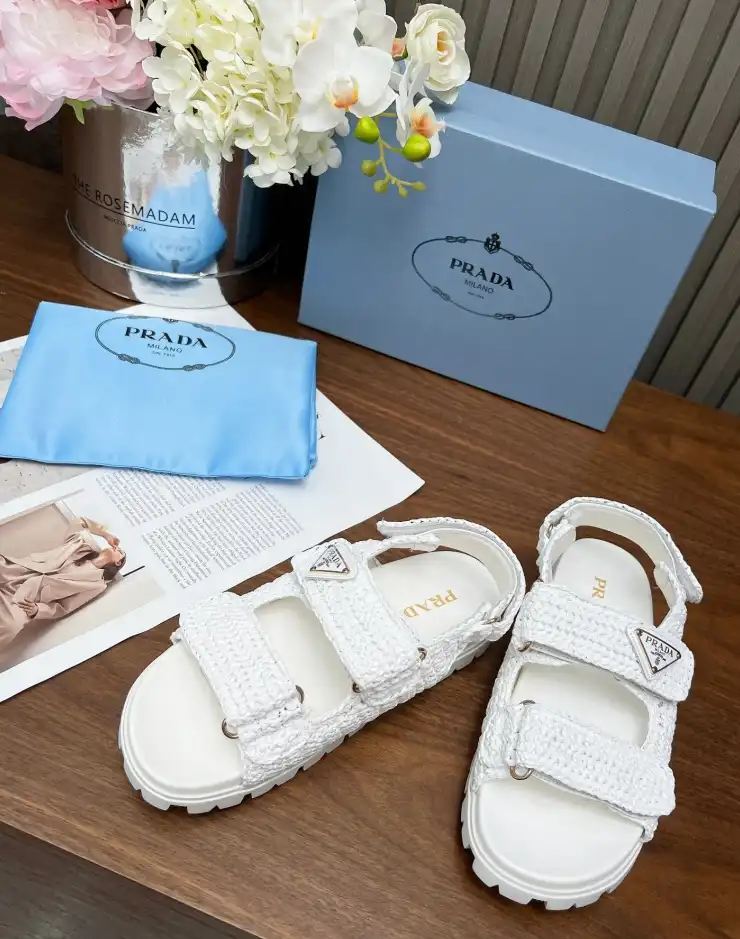 hype Prada Sandals