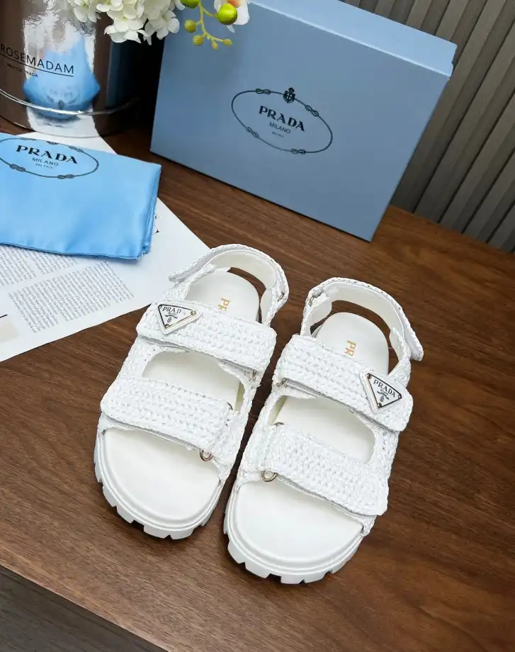 hype Prada Sandals