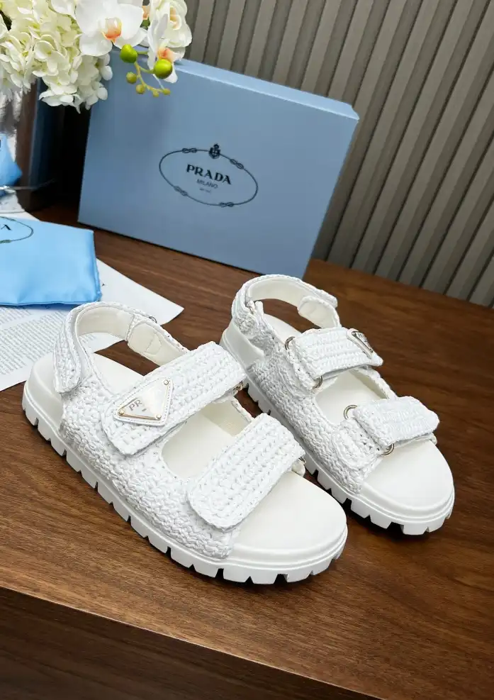 hype Prada Sandals