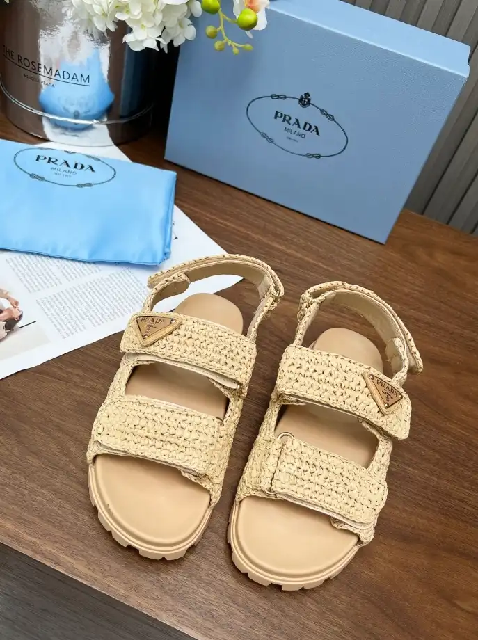 hype Prada Sandals