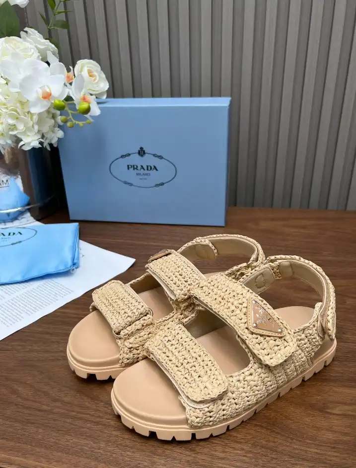 hype Prada Sandals