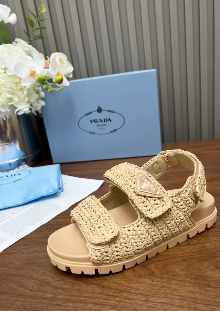 hype Prada Sandals