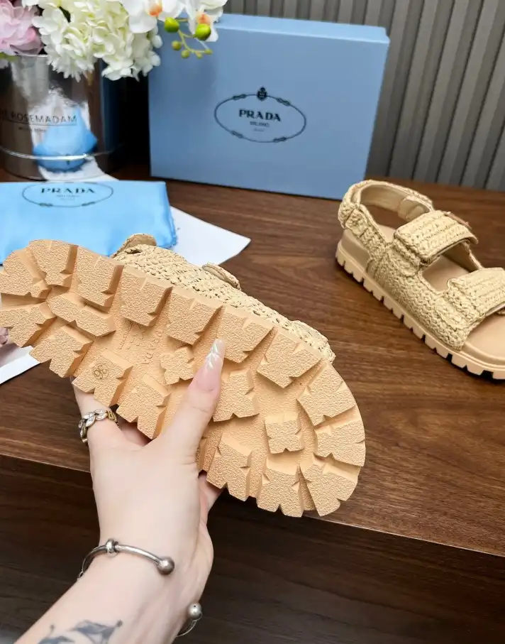 hype Prada Sandals