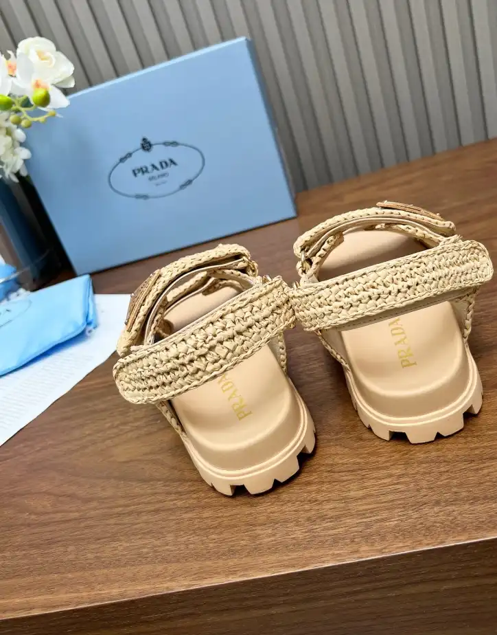 hype Prada Sandals