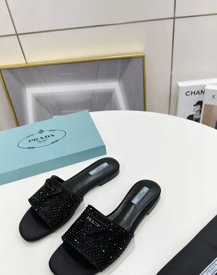 hype Prada Slippers