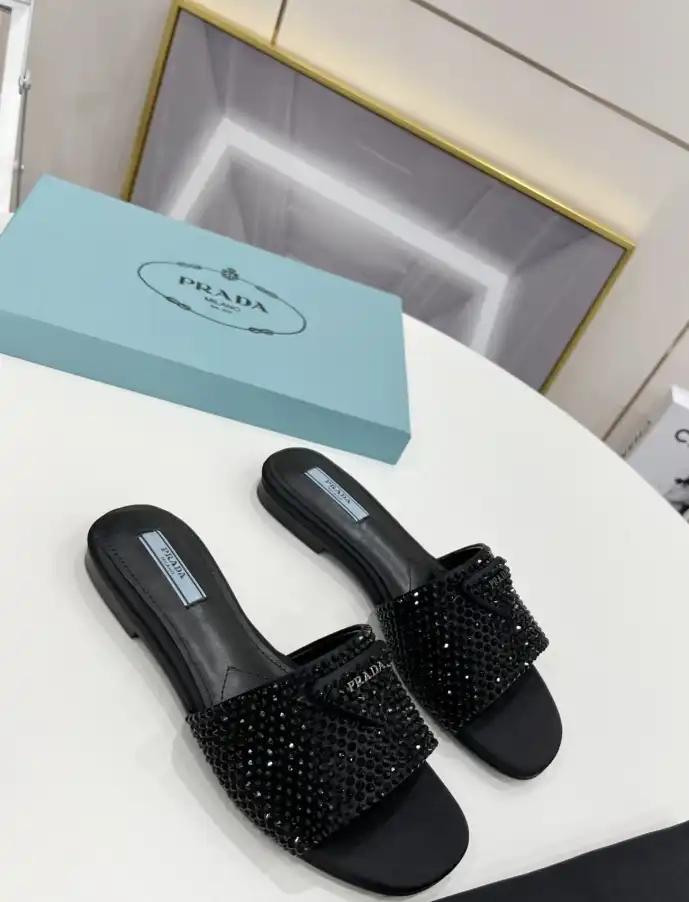 hype Prada Slippers