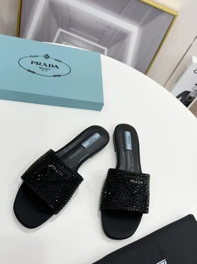 hype Prada Slippers