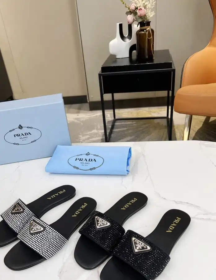 hype Prada Slippers