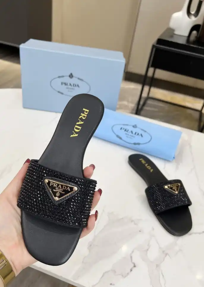 hype Prada Slippers