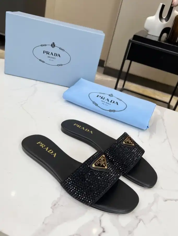 hype Prada Slippers