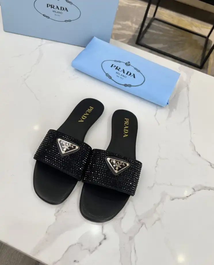 hype Prada Slippers