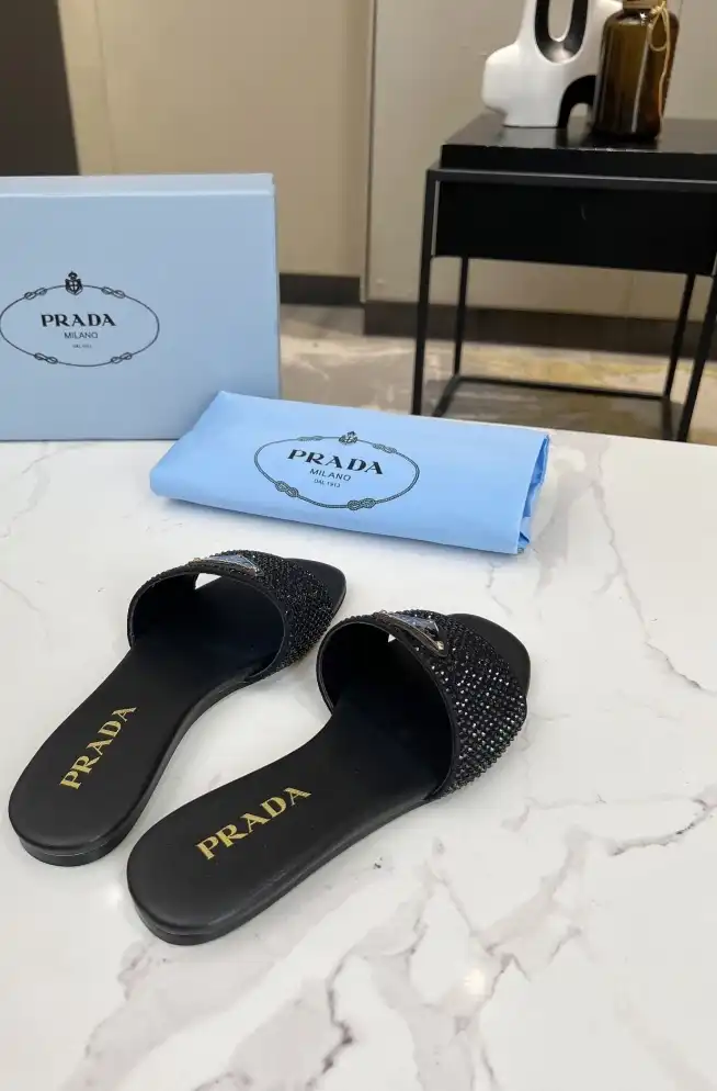 hype Prada Slippers