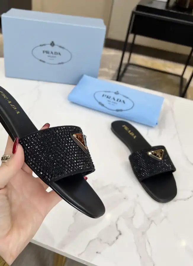 hype Prada Slippers