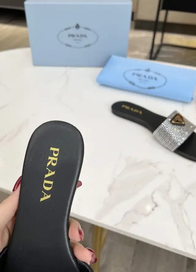 hype Prada Slippers