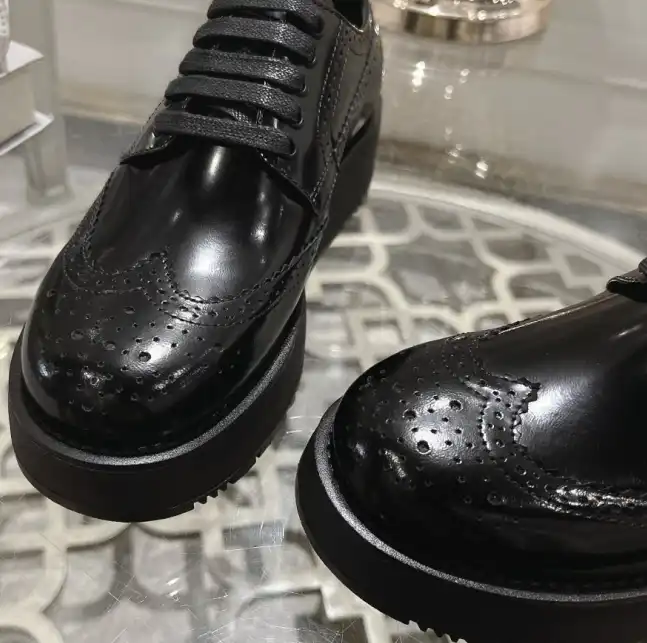 hype Prada Leather Shoes