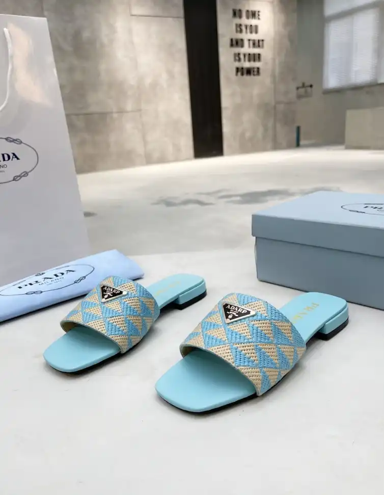 hype Prada Slippers