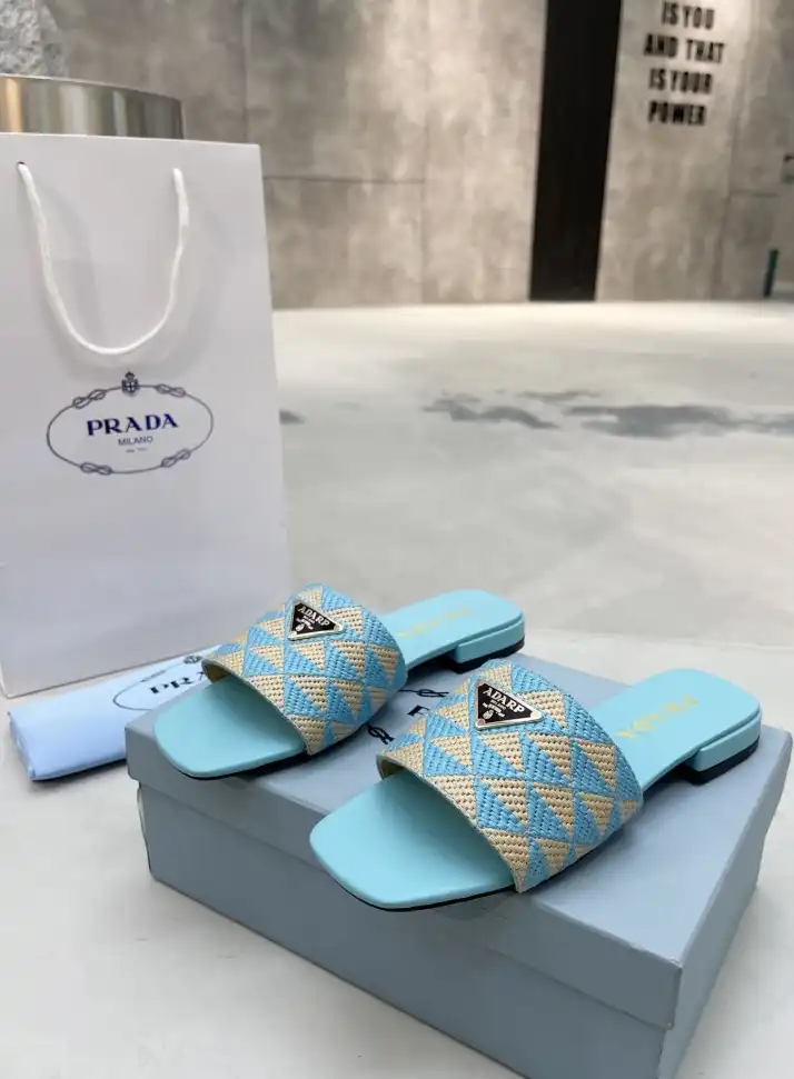 hype Prada Slippers