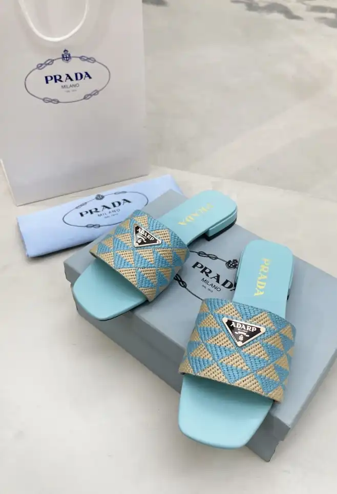 hype Prada Slippers