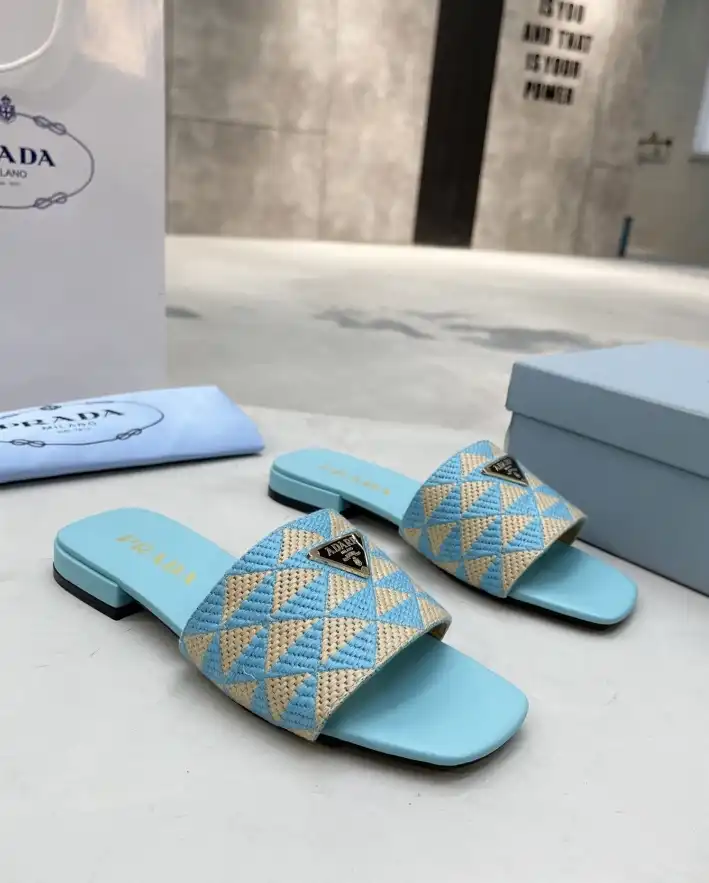 hype Prada Slippers