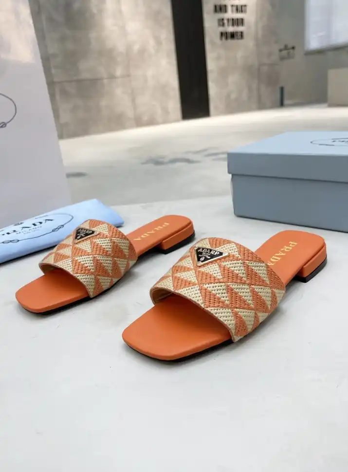 hype Prada Slippers