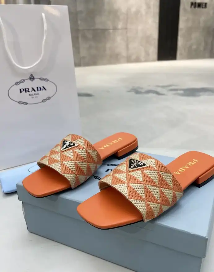 hype Prada Slippers