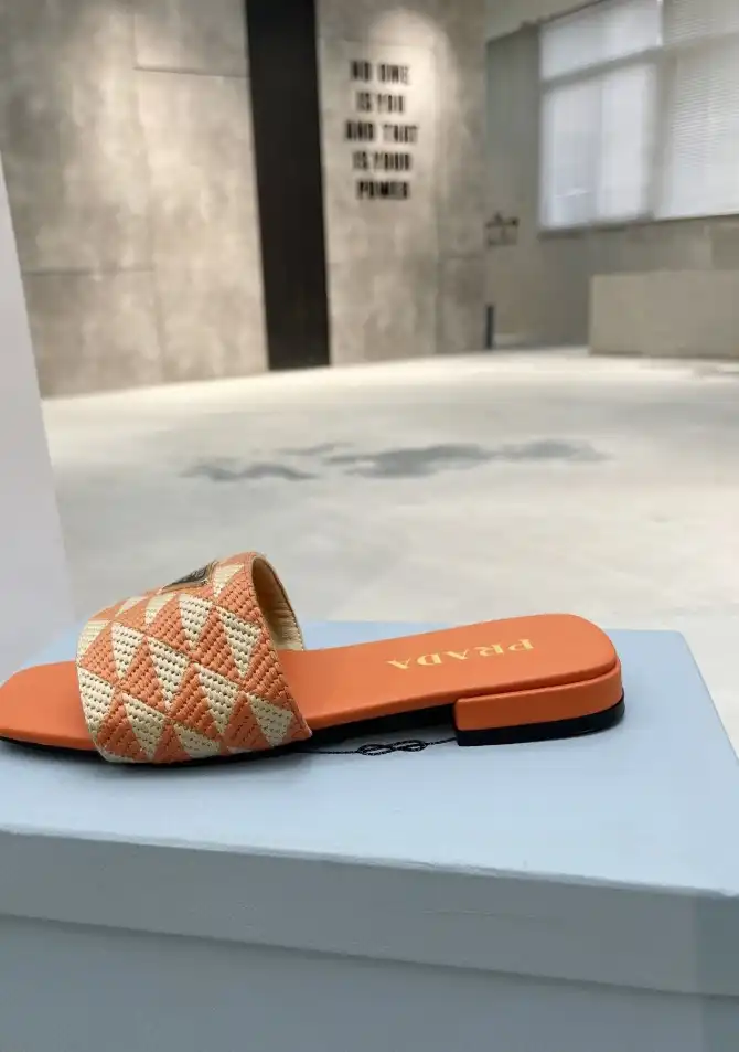 hype Prada Slippers