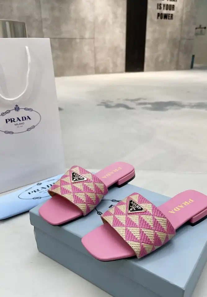 hype Prada Slippers