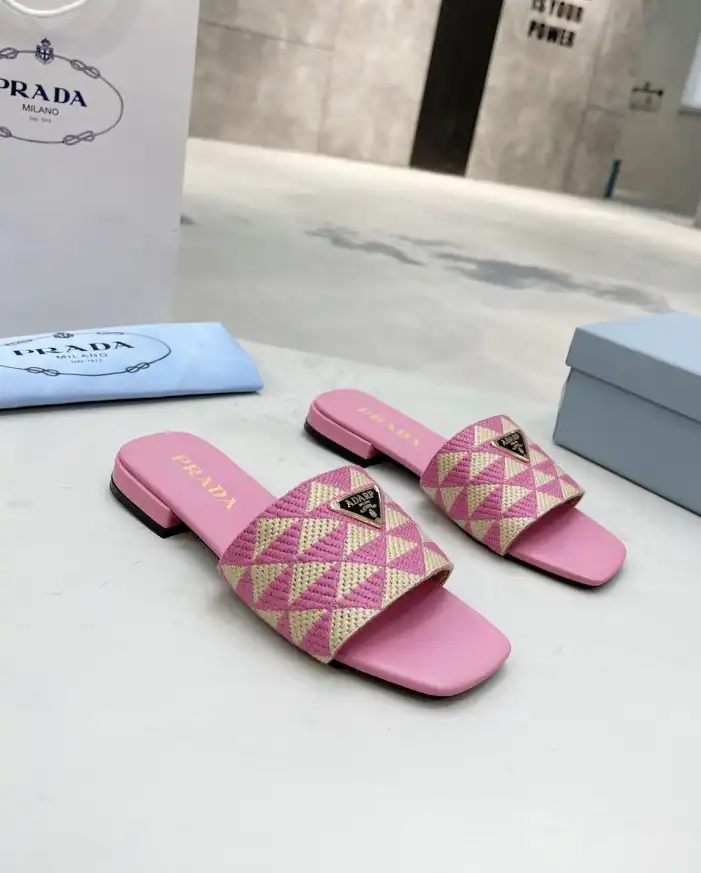 hype Prada Slippers