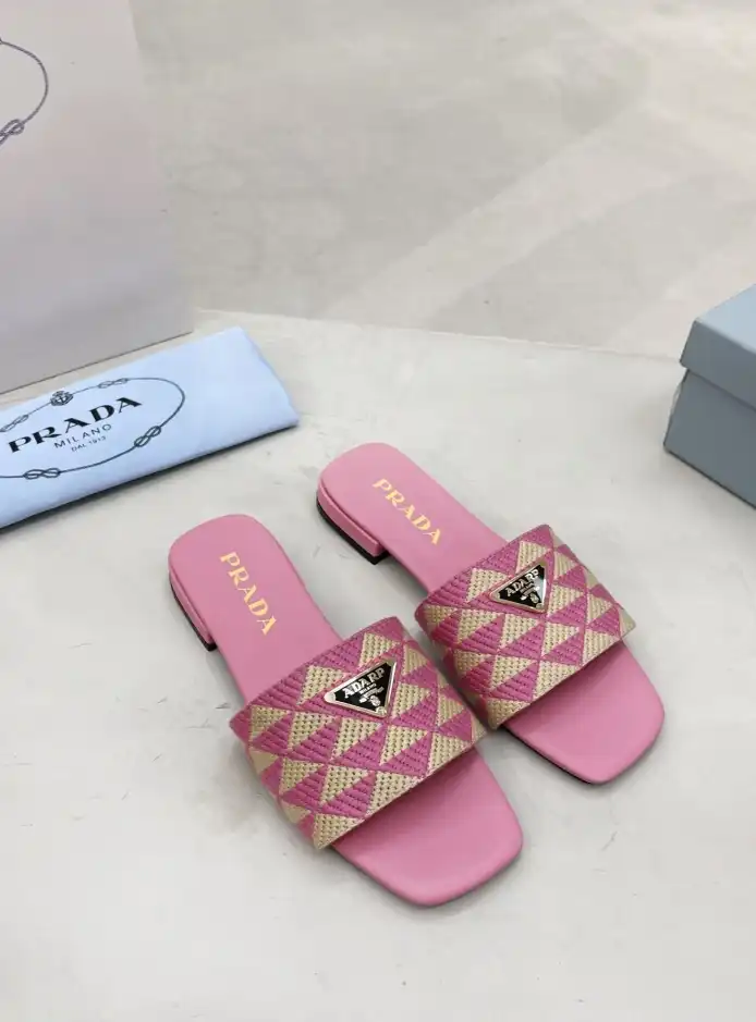 hype Prada Slippers