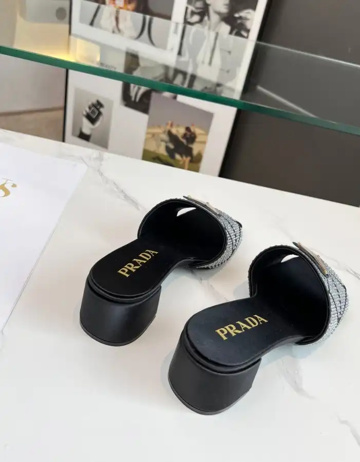 hype Prada Slippers