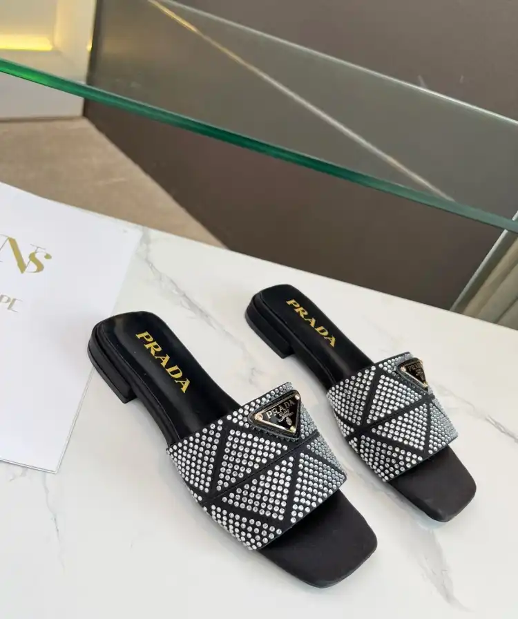 hype Prada Slippers