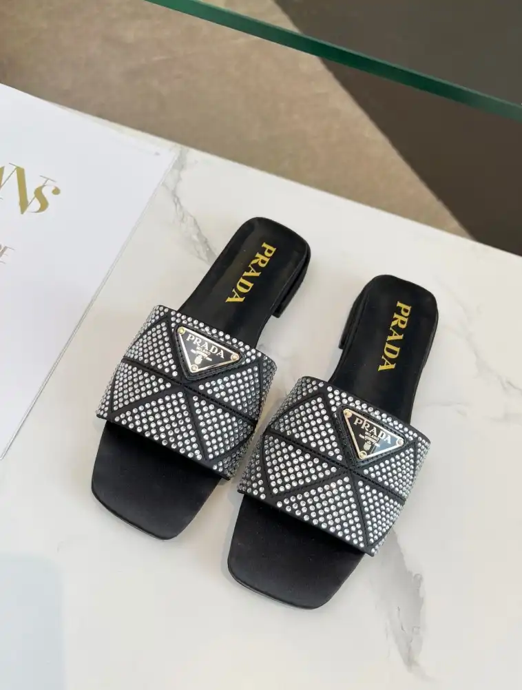 hype Prada Slippers