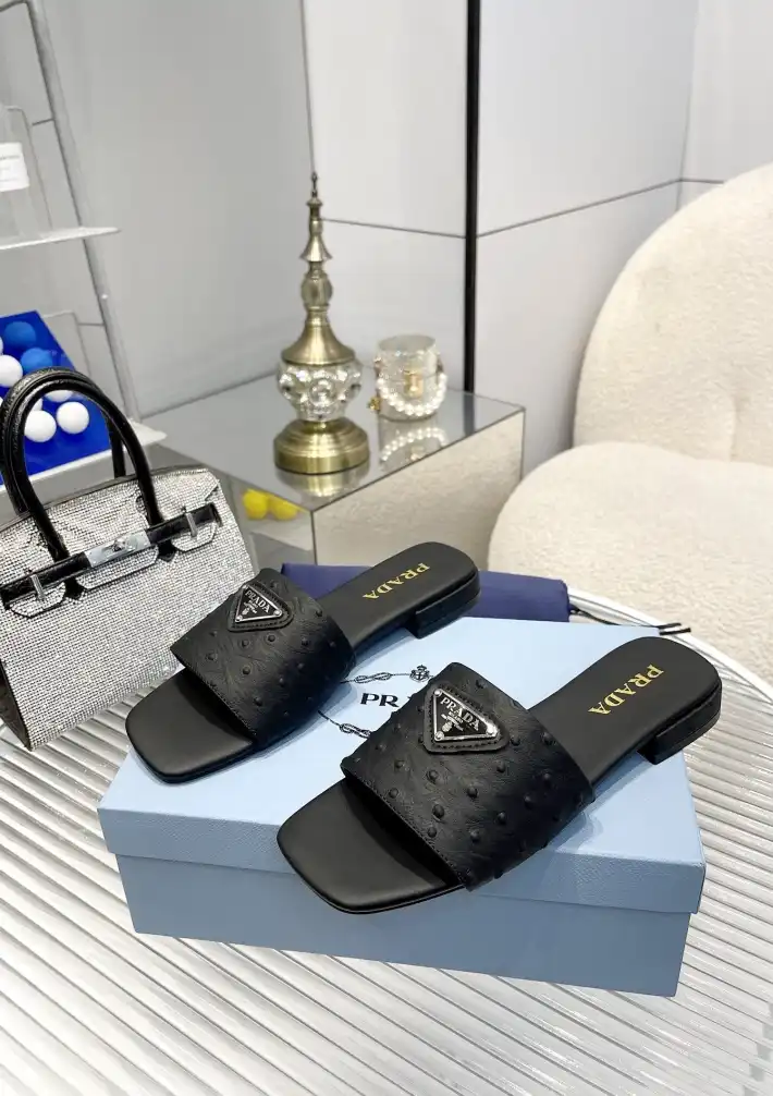 hype Prada Slippers