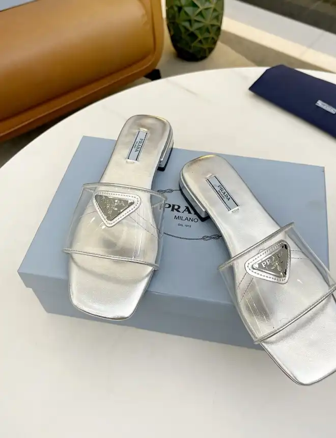 hype Prada Slippers