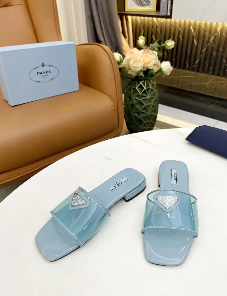 hype Prada Slippers