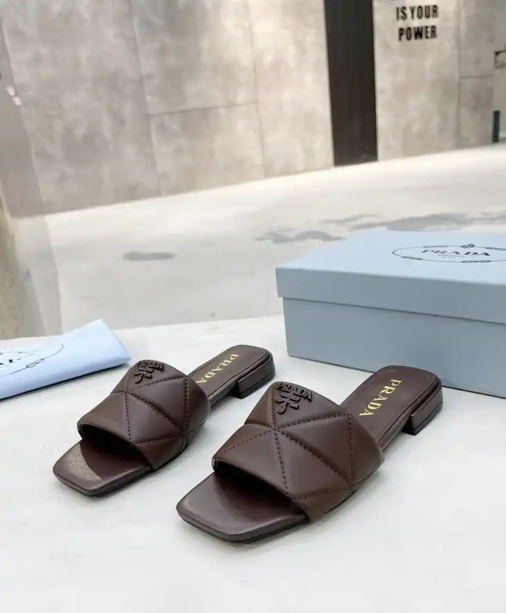 hype Prada Slippers