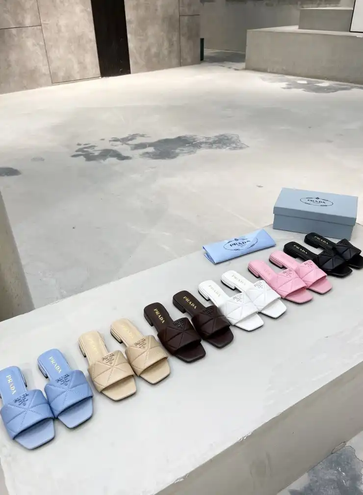 hype Prada Slippers