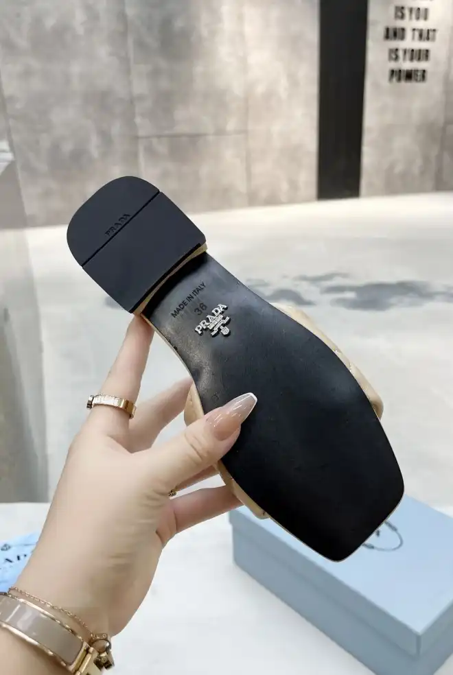 hype Prada Slippers