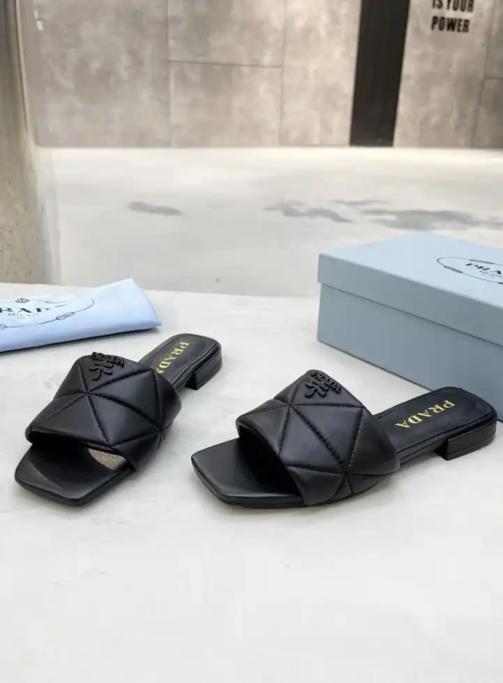 hype Prada Slippers